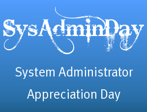 SysAdminDay banner